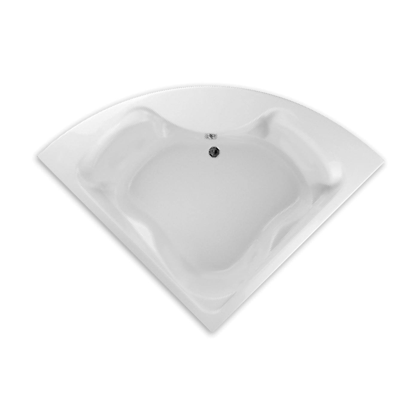 Gts American Standard Cadet Corner Bath Tub White